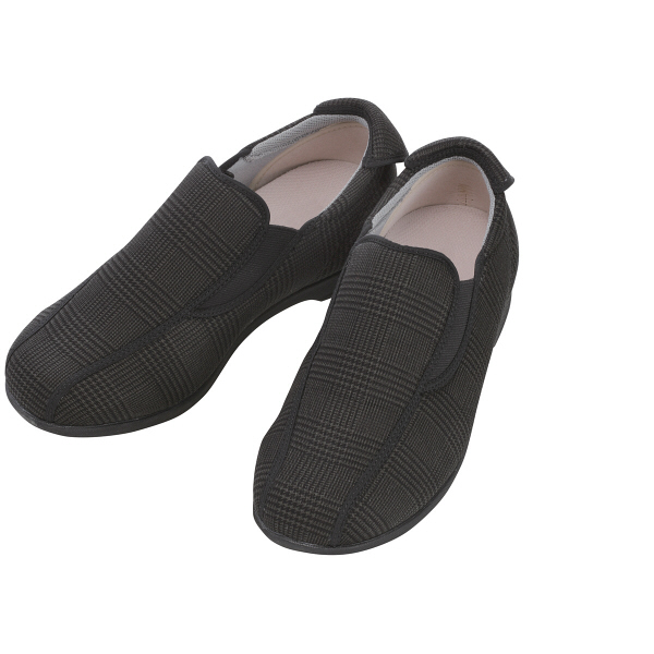 【アスクル】あゆみ 介護靴 1132モカスリップオン 黒4L（26.0-26.5cm）両足 施設・院内用（取寄品） 通販 - ASKUL（公式）