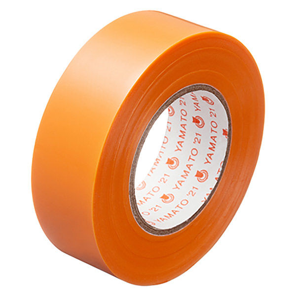 ヤマト ビニールテープ 19mm×10m 橙 NO200-19-24