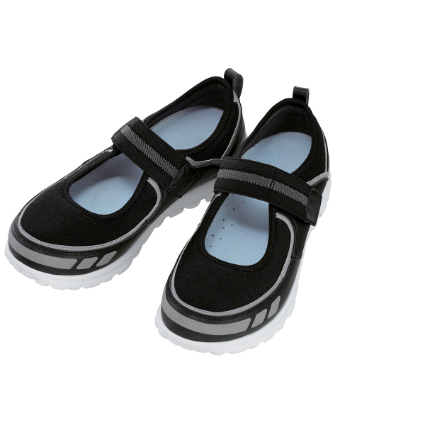 【アスクル】あゆみ 介護靴 1605デイウォーク 黒M（22.0-22.5cm）両足 施設・院内用（取寄品） 通販 - ASKUL（公式）