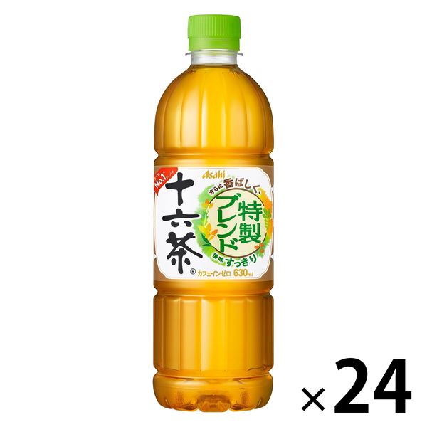 1343円 超人気新品 送料無料 アサヒ 十六茶糖と脂肪にはたらく 630ml×24本入×1ケース 発売日