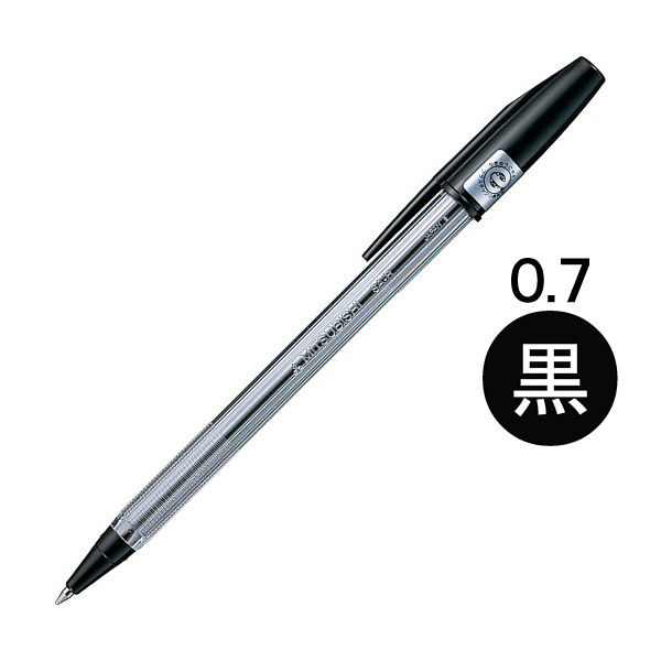 (業務用100セット) 三菱鉛筆 ボールペン SA-R10P.24 黒 10本 ×100セット
