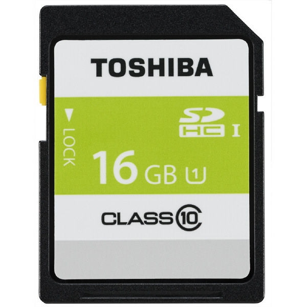 東芝 SDHCメモリーカード 16GB SDAR40N16G