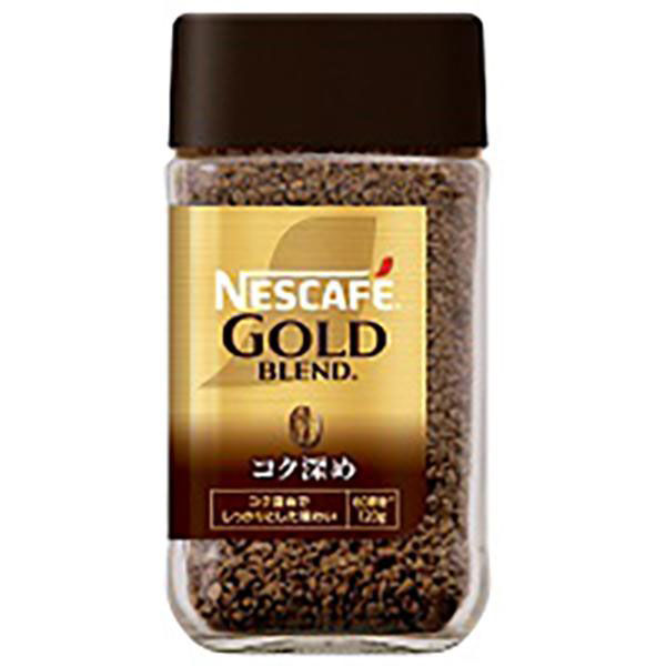 【インスタントコーヒー】ネスレ日本 ネスカフェ ゴールドブレンド コク深め 瓶 1本（120g）