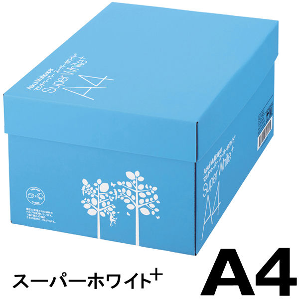 アスクル】 コピー用紙 マルチペーパー スーパーホワイト+ A4 1箱（5000枚：500枚入×10冊） 高白色 アスクル オリジナル 通販 -  ASKUL（公式）