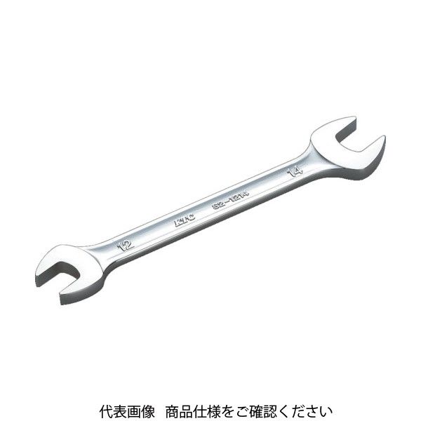 京都機械工具 KTC スパナ17×19mm S2-1719 1個 307-7268（直送品）