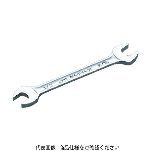 京都機械工具 KTC スパナ1×1-1/16inch S2-1X1-1/16 1個 373-7675（直送