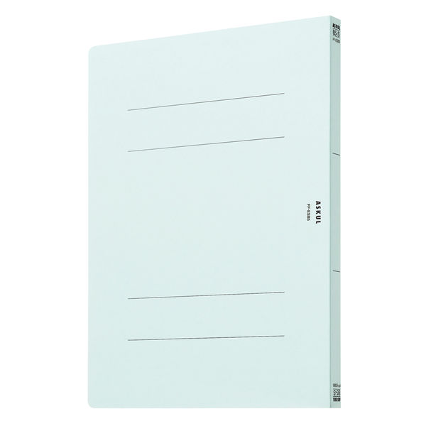 【アスクル】 アスクル フラットファイル B5タテ エコノミータイプ 10冊 ブルー 水色 オリジナル 通販 - ASKUL（公式）