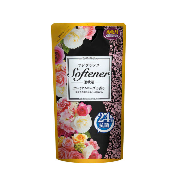 ＜LOHACO＞ フレグランスソフター プレミアムローズの香り 詰め替え 500ml 1個 柔軟剤 日本合成洗剤