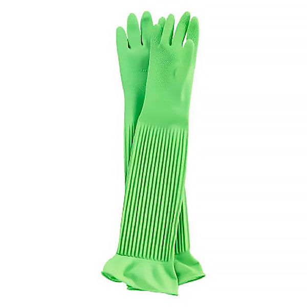 ロング手袋 緑 - 手袋