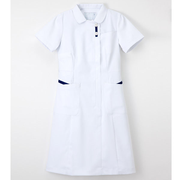 アスクル】ナガイレーベン ワンピース ナースワンピース 医療白衣 半袖 Tロイヤルブルー S FT-4537（取寄品） 通販 ASKUL（公式）