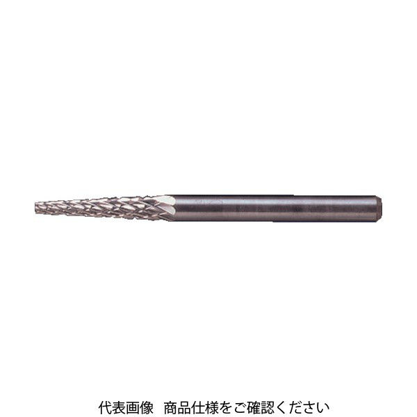 LOHACO - ムラキ MRA 超硬バー Aスパイラルシリーズ 形状:テーパー（スパイラルカット） 刃長11mm CB5A019S 1本