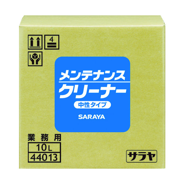 サラヤ（SARAYA） サラヤ 油汚れ用洗浄剤 メンテナンスクリーナー 10L 44013 1個 381-2146（直送品） - アスクルのサムネイル