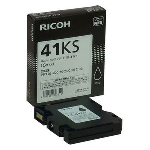 リコー（RICOH） 純正インク GC41KS ブラック 小容量 515811 1個