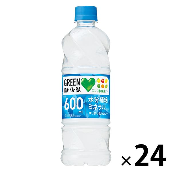 アスクル】 サントリー GREEN DA・KA・RA（グリーン ダカラ）（冷凍兼用ボトル）600ml 1箱（24本入） 通販 - ASKUL（公式）