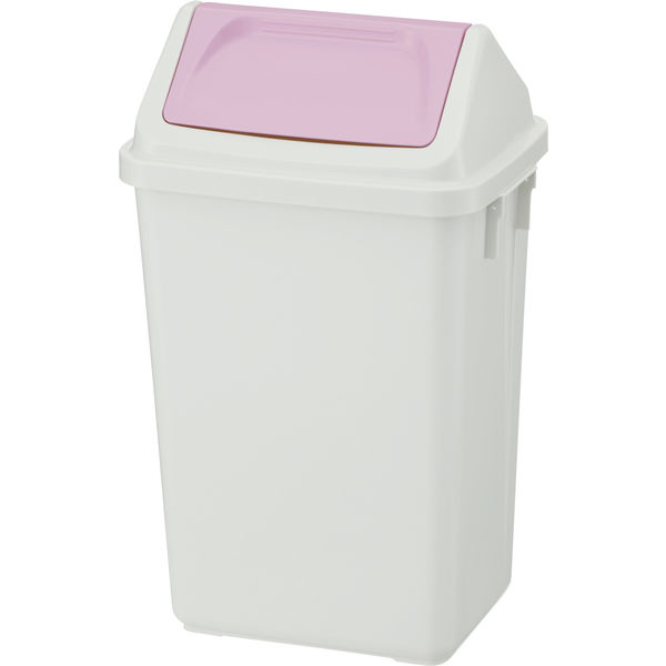 ＜LOHACO＞ リス スイングペール ニーナカラー 47.5L ゴミ箱 ピンク 1個