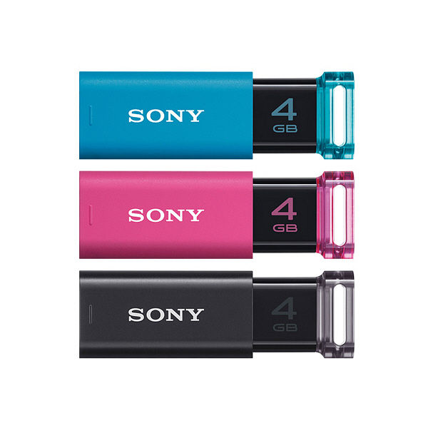 ソニー USBメモリー 4GB Uシリーズ USBメディア USM4GU 3C 1箱（3個入） USB3.0対応