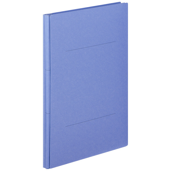 アスクル】 アスクル 背幅伸縮ファイル（PPラミネート表紙） つづりひもタイプ A4タテ ブルー 3冊 オリジナル 通販 - ASKUL（公式）