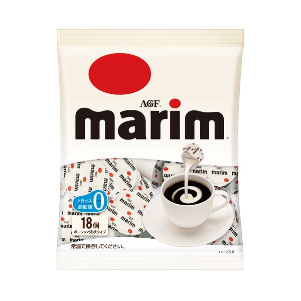 アスクル】【コーヒーミルク】味の素AGF マリーム ポーション 4.5ml 1袋（18個入） 通販 ASKUL（公式）