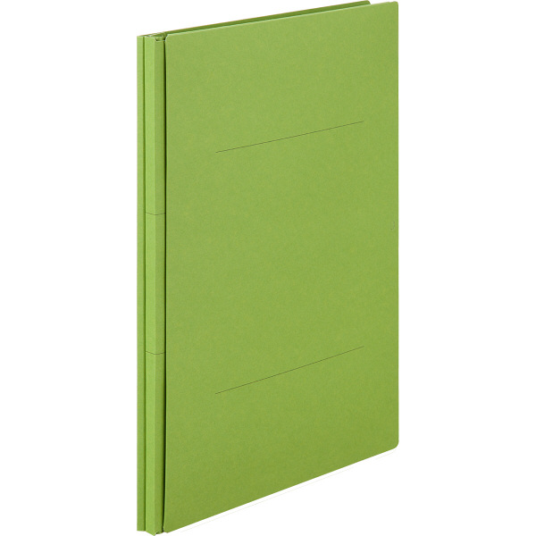 アスクル】アスクル 背幅伸縮ファイル A4タテ 紙製 10冊 グリーン 緑 オリジナル 通販 - ASKUL（公式）