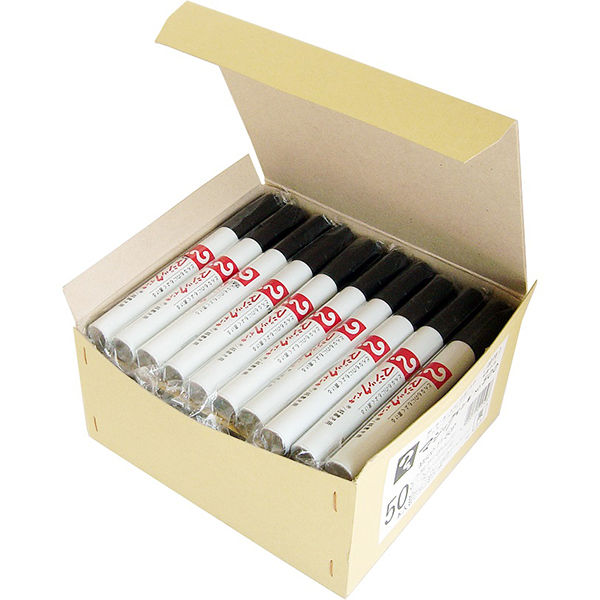 油性ペン マジックインキNo.500 細書き 黒 1箱（50本） 寺西化学工業 M500-T1-50P