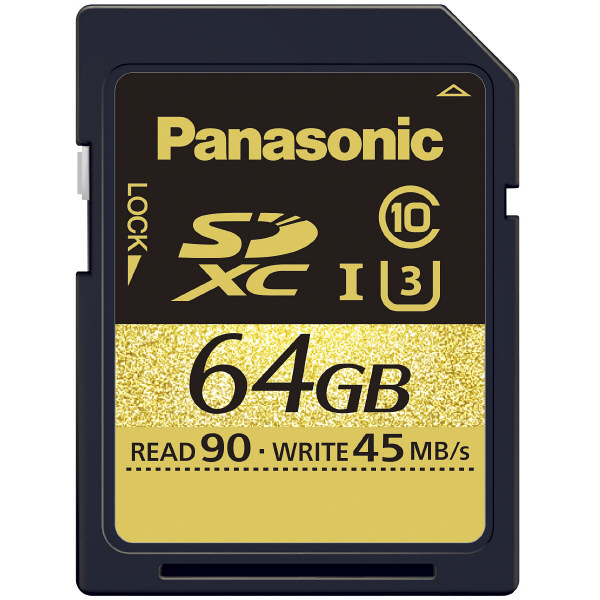 パナソニック 64GB SDXCメモリーカード RP-SDUC64GJK - アスクル