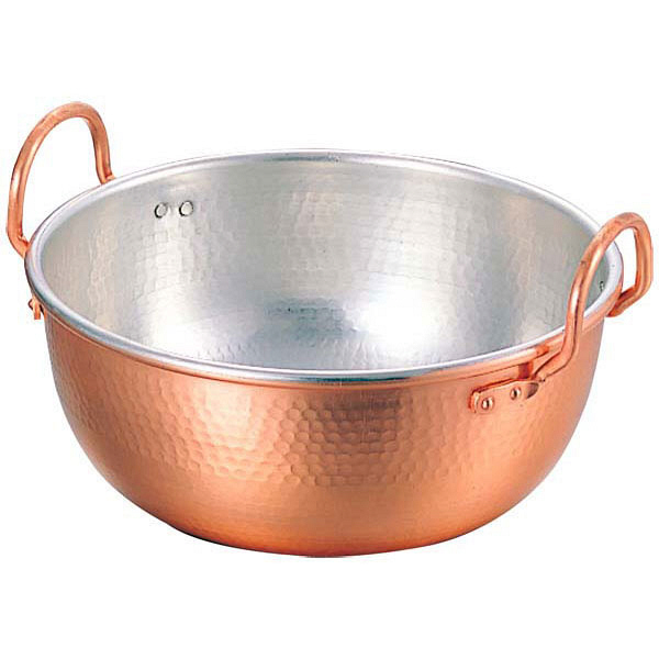 銅 さわり鍋 45cm 2539800 （取寄品） - アスクル