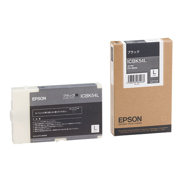 エプソン（EPSON） 純正インク ICBK54L ブラック IC54シリーズ 1個