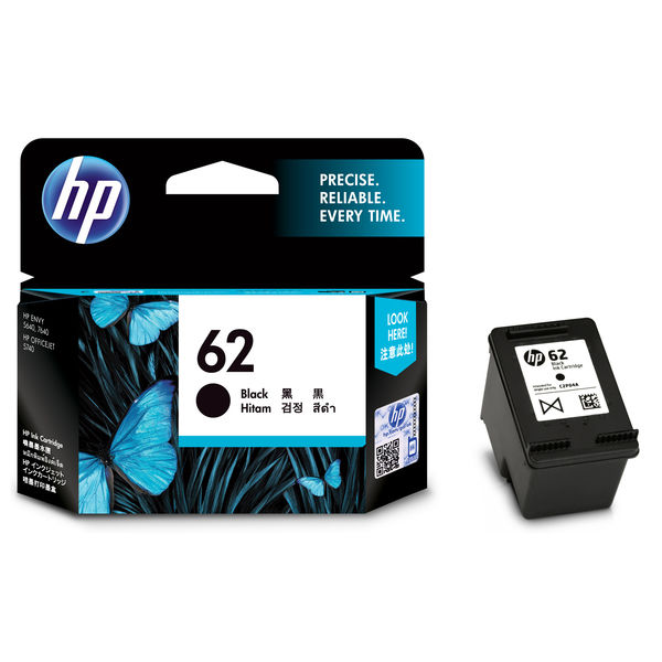 HP（ヒューレット・パッカード） 純正インク HP62 黒 C2P04AA 1個