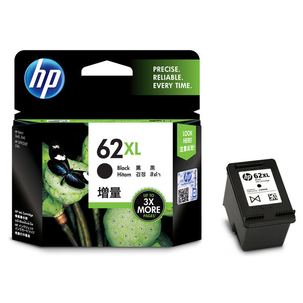 HP（ヒューレット・パッカード） 純正インク HP62XL 黒（増量） C2P05AA 1個