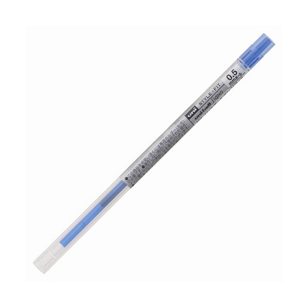 三菱鉛筆（uni） STYLE FIT（スタイルフィット） シグノインク リフィル芯 0.5mm 青 UMR-109-05 3本（直送品）