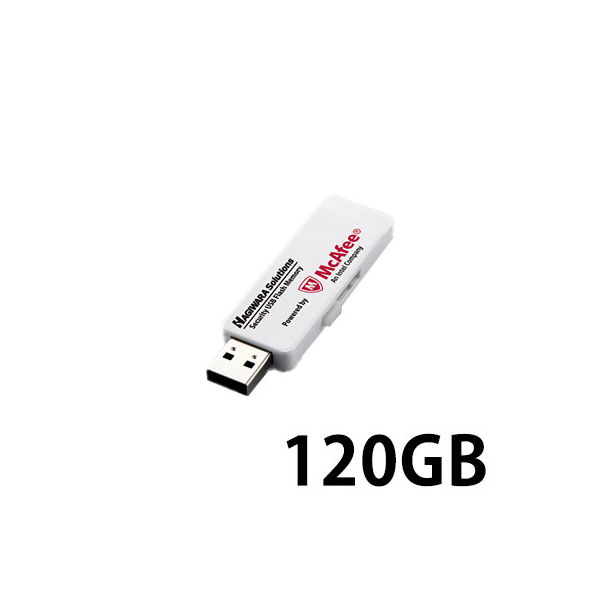 インターフ ハギワラソリューションズ 管理ソフト対応Password Locker4 USBメモリー USB3.0 128GB HUD