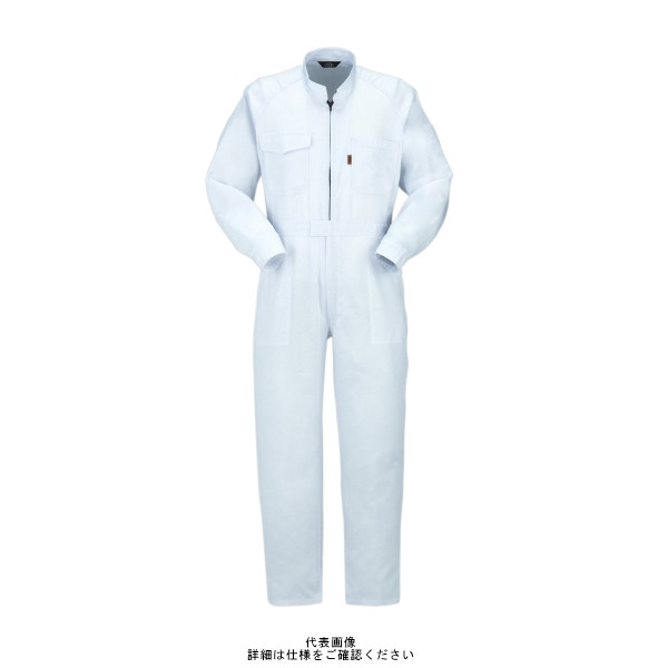 ヤマタカ ツナギ服 ホワイト 5L 7030-99-5L 1枚（直送品）