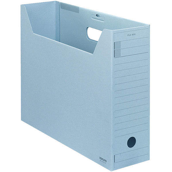 数量限定 コクヨ KOKUYO ファイルボックス-FS B4横 背幅102mm 青 フタ付き 10冊 直送品 新製品情報も満載 B4-LFFN-B 1セット