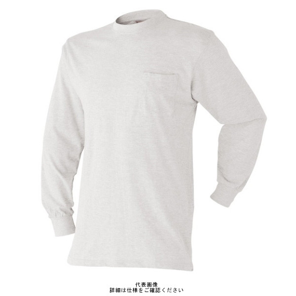アタックベース 長袖Tシャツ ホワイト L 6060-15-09-L 1枚（直送品）