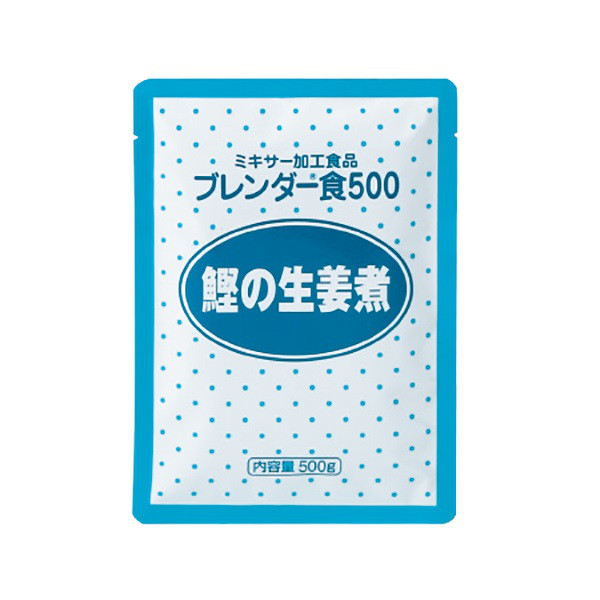 ニュートリー ブレンダー食500 鰹の生姜煮 無料 取寄品 オーバーのアイテム取扱☆ 18袋入 1箱