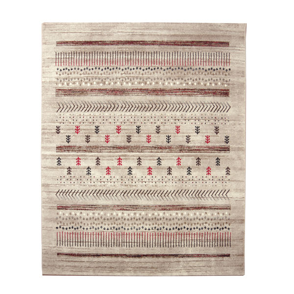 ＜LOHACO＞ イケヒコ トルコ製 ウィルトン織り カーペット 『マリア RUG』 ベージュ 約80×140cm 1枚 （直送品）