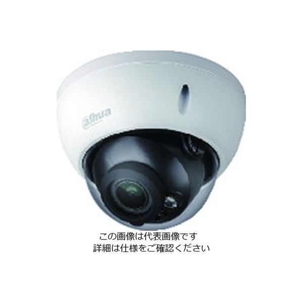 Dahua 200万画素 IP 赤外線付防水ドーム型カメラ φ122×88.9 ホワイト