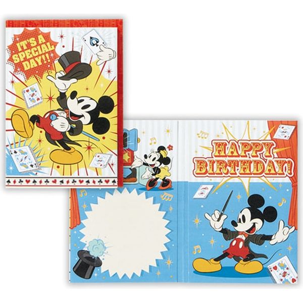 Lohaco 日本ホールマーク グリーティングカード ディズニー 誕生お祝い オルゴール パルスマジック2 6枚 直送品