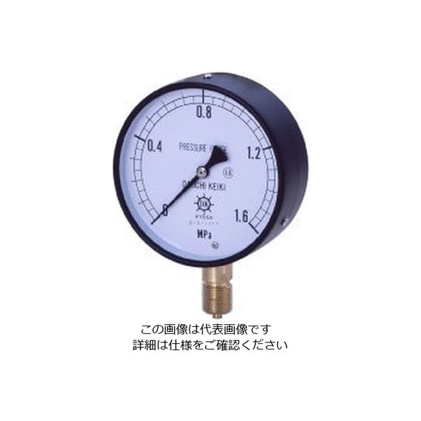 第一計器製作所 IPT一般圧力計 AU3/8-150:0.7MPA 1個（直送品）