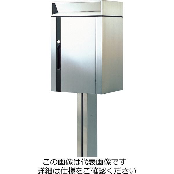 田島メタルワーク カムロック メイルボックスMX-101F脚付 MX-101F 1個（直送品） - アスクル