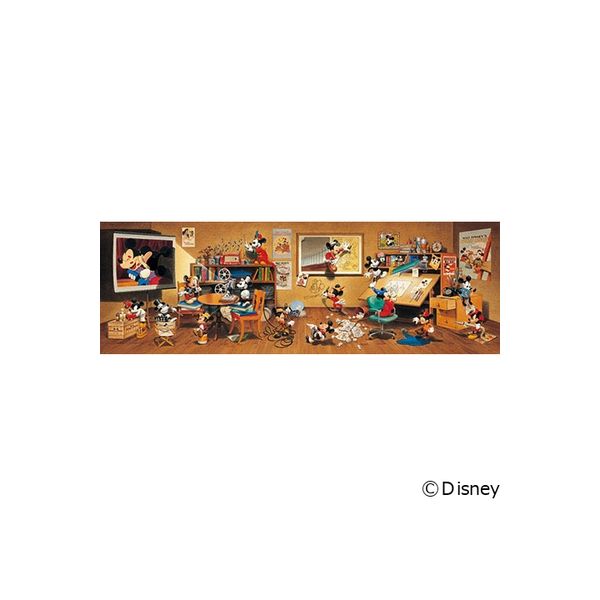 テンヨー ディズニー　ジグソーパズル　456ピース　歴代ミッキーマウス大集合！ DG-456-736 1セット（直送品）