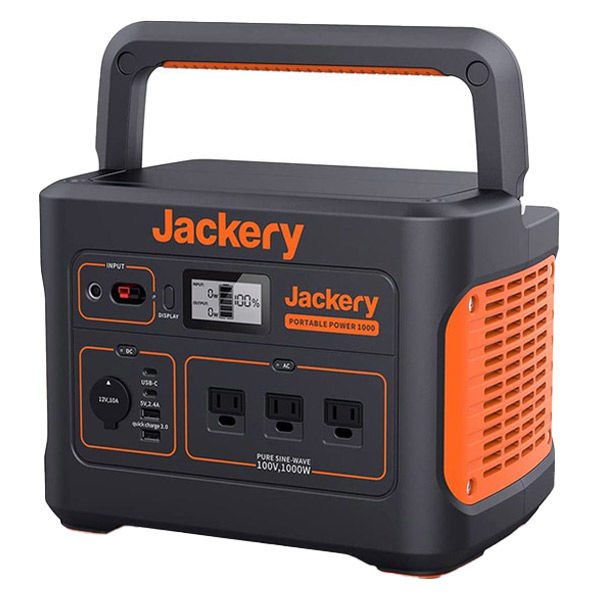 ポータブル電源　蓄電池　充電器　1002Wh容量　ポータブル電源1000　PTB101　1台　Jackery