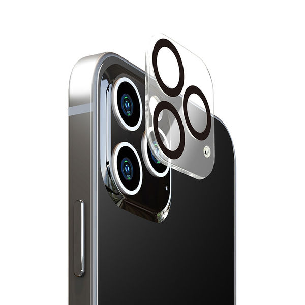 PGA iPhone 12 Pro用　カメラレンズプロテクター PG-20GCLG02CL 1枚（直送品）