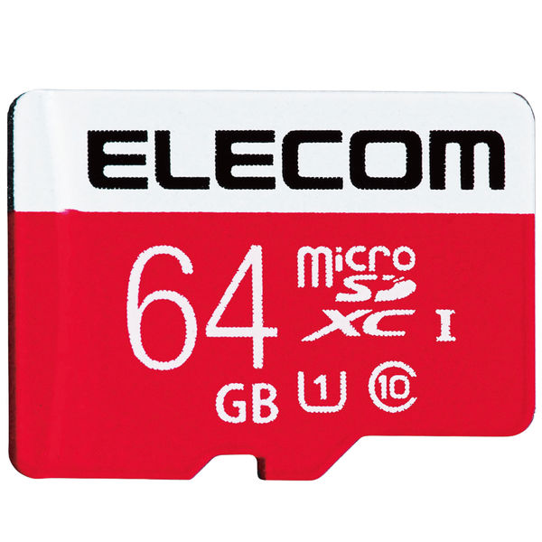 アスクル】 メモリーカード microSDXCカード 64GB NINTENDO SWITCH検証済 GM-MFMS064G エレコム 1個（直送品）  通販 - ASKUL（公式）