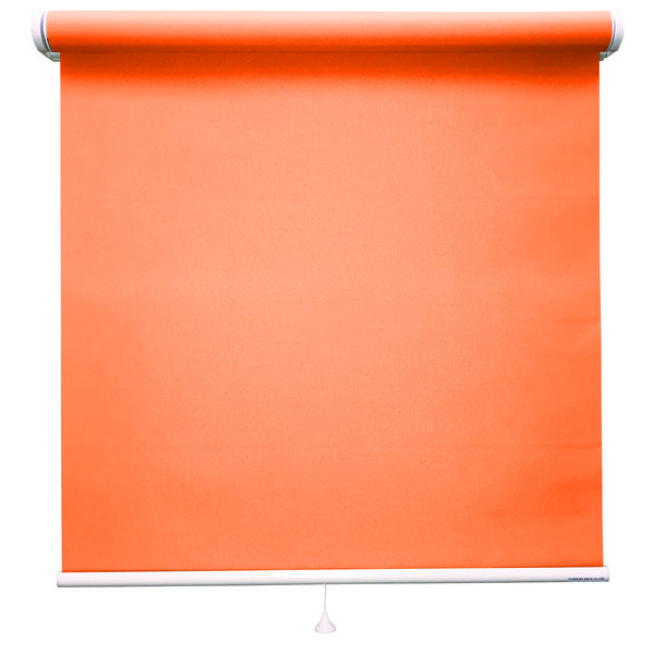 立川機工 FIRSTAGE ファーステージ ロールスクリーン 洗える 1900×900mm オレンジ TR-5168 1台（直送品）