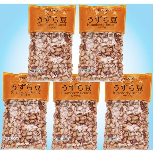 アスクル】 豆力 豆専門店のうずら豆（クランベリー豆） 1ｋｇ（200g×5袋） （直送品） 通販 - ASKUL（公式）