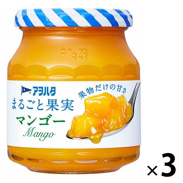アスクル】 アヲハタ まるごと果実 マンゴー 250g 1セット（3個） 通販 - ASKUL（公式）