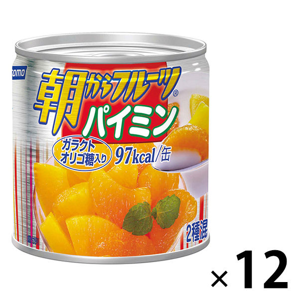 アスクル】はごろもフーズ 朝からフルーツパイミン 190g 12缶 通販 ASKUL（公式）