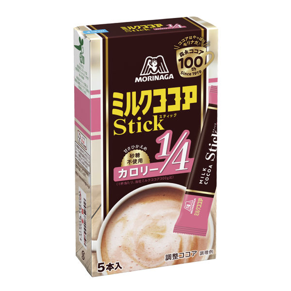 アスクル】 森永製菓 ミルクココアカロリー1/4スティック 1箱（5本入） 通販 - ASKUL（公式）
