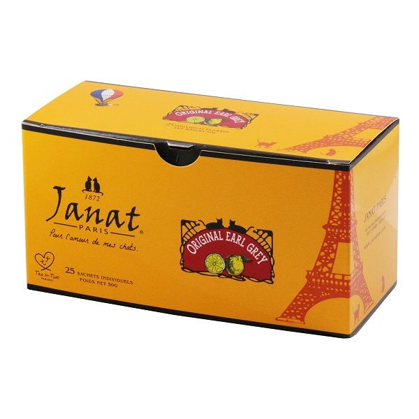 Janat（ジャンナッツ） ブラックシリーズ オリジナルアールグレイ 1箱（25バッグ入）